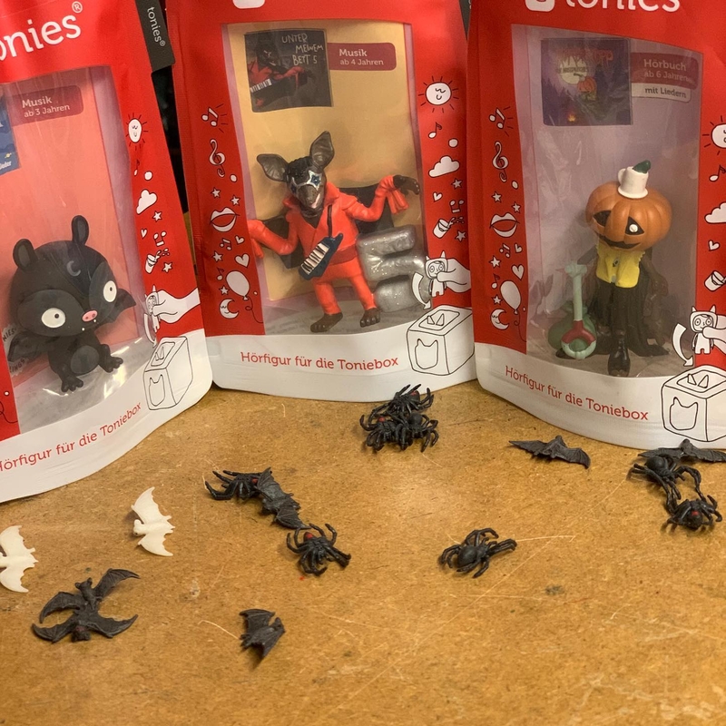 Tonies in gruseligen Halloween Versionen